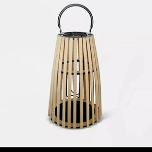 Opalhouse Wooden Lantern Spring Summer